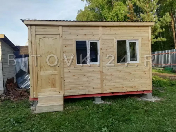 № 15 Бытовка дачная стандарт и два окна 1х1 метр