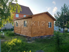 № 9 Домик деревянный трёхкомнатный для дачи
