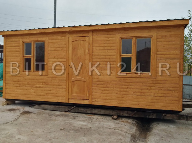 № 30 Бытовка дачная распашонка с одной перегородкой