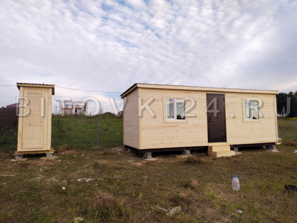 № 30 Бытовка дачная распашонка с одной перегородкой