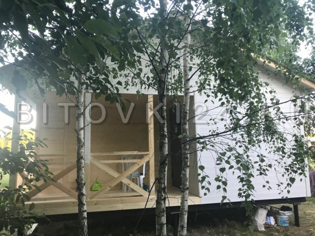 № 14 Дачный дом с террасой, прихожей и двумя комнатами